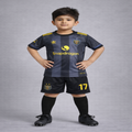 Garnacho soccer kit black