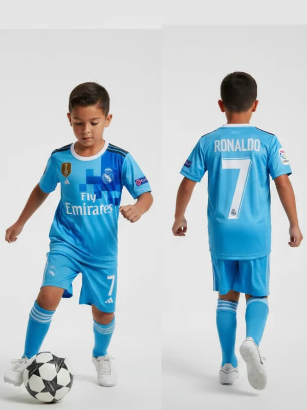 Ronado Real Madrid blue kit